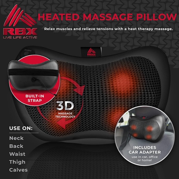 NIB RBX Neck and Back Massager - Picture 2 of 7